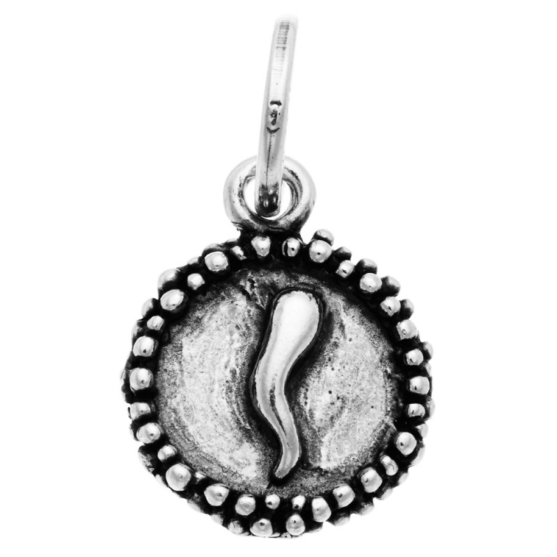 Giovanni Raspini - Charm Perlage Corno - Argento