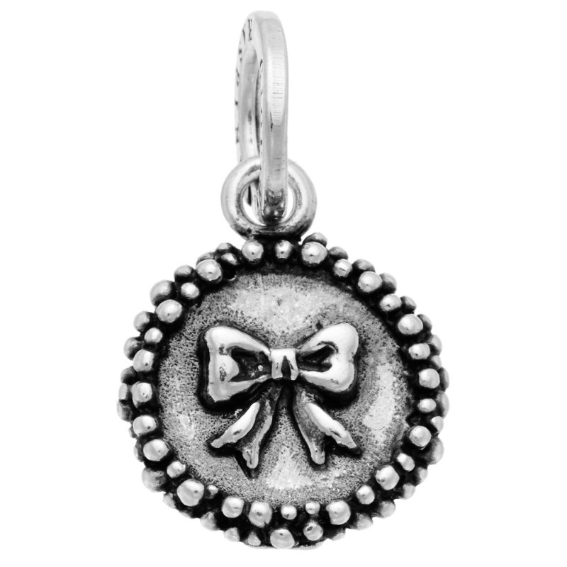 Giovanni Raspini - Charm Fiocco Perlage - Argento