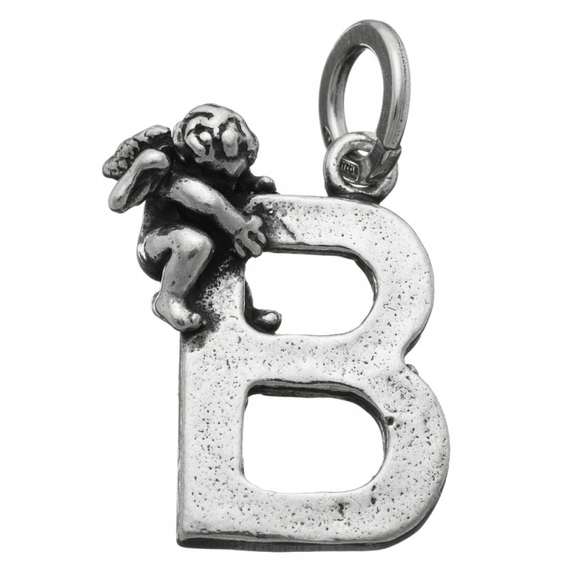 Giovanni Raspini - Charm Lettera ''B'' - Argento