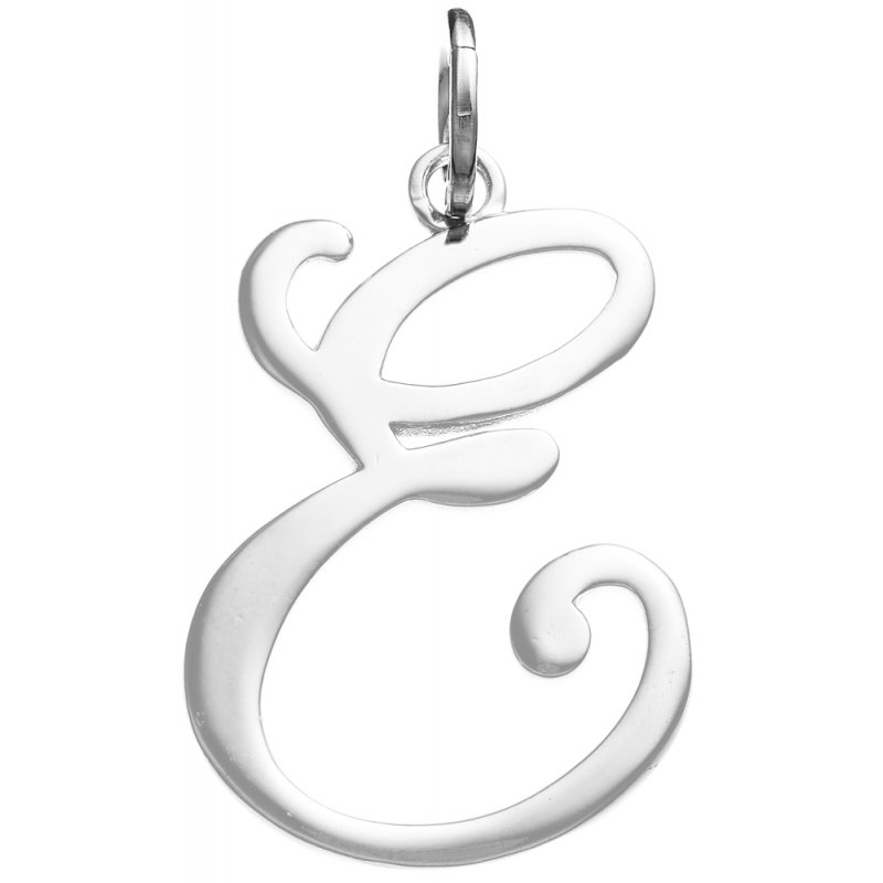 Giovanni Raspini - Charm Lettera E - Argento