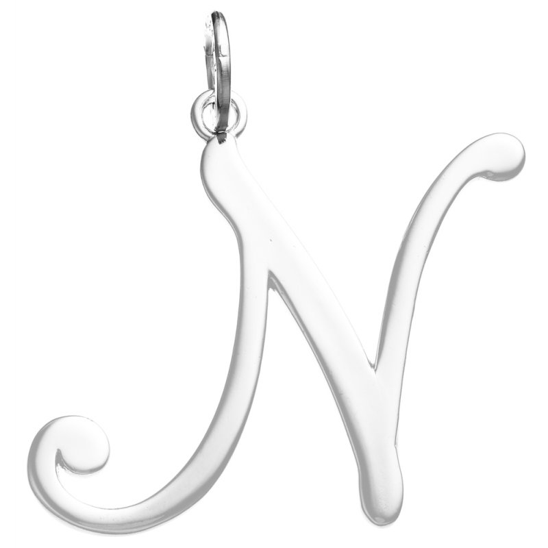 Giovanni Raspini - Charm Lettera 'N' - Argento