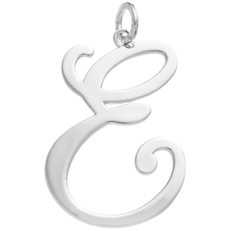 Giovanni Raspini - Charm Lettera ''E'' - Argento