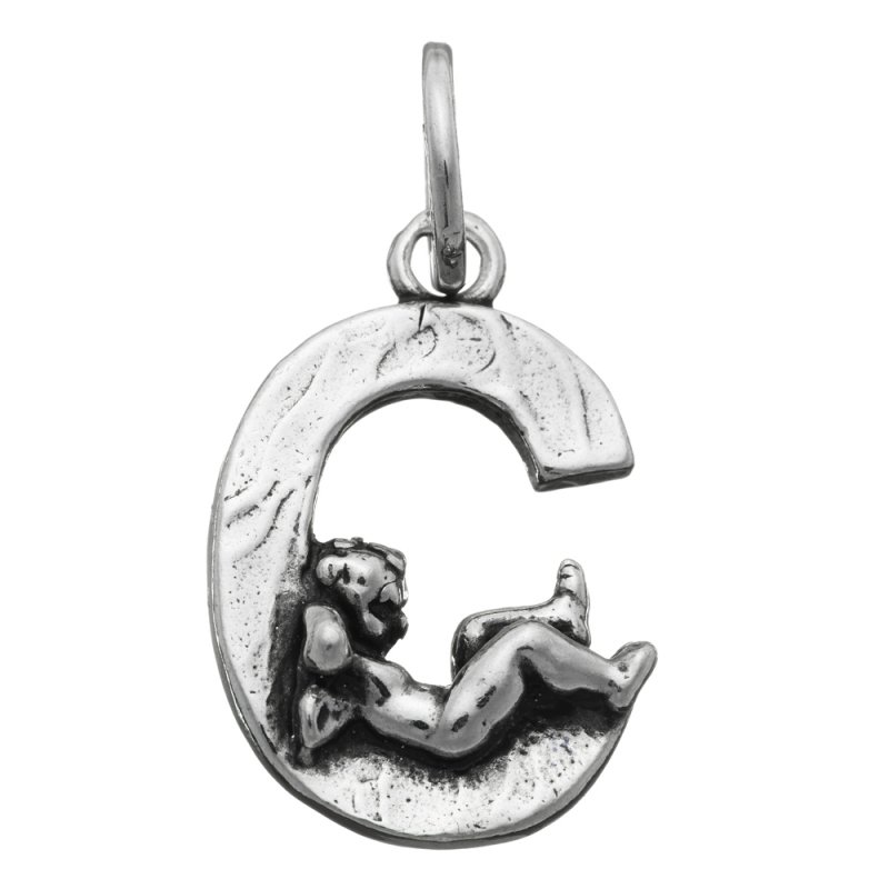 Giovanni Raspini - Charm 'C' - Argento