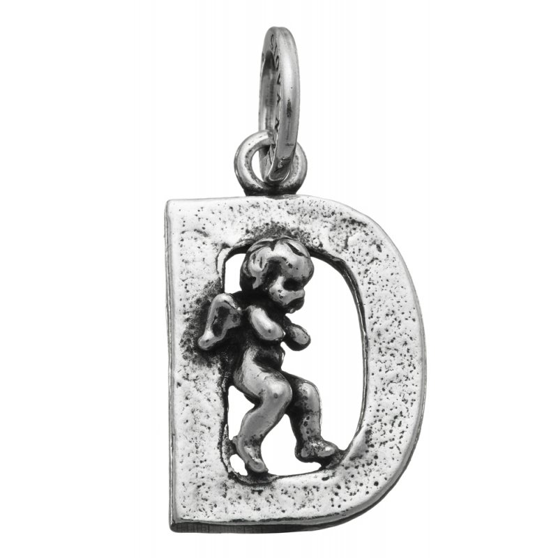 Giovanni Raspini - Charm Lettera 'D' - Argento