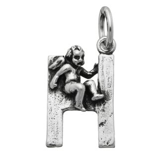 Giovanni Raspini - Charm Lettera 'H' - Argento