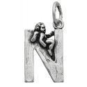 Giovanni Raspini - Charm Lettera 'N' - Argento