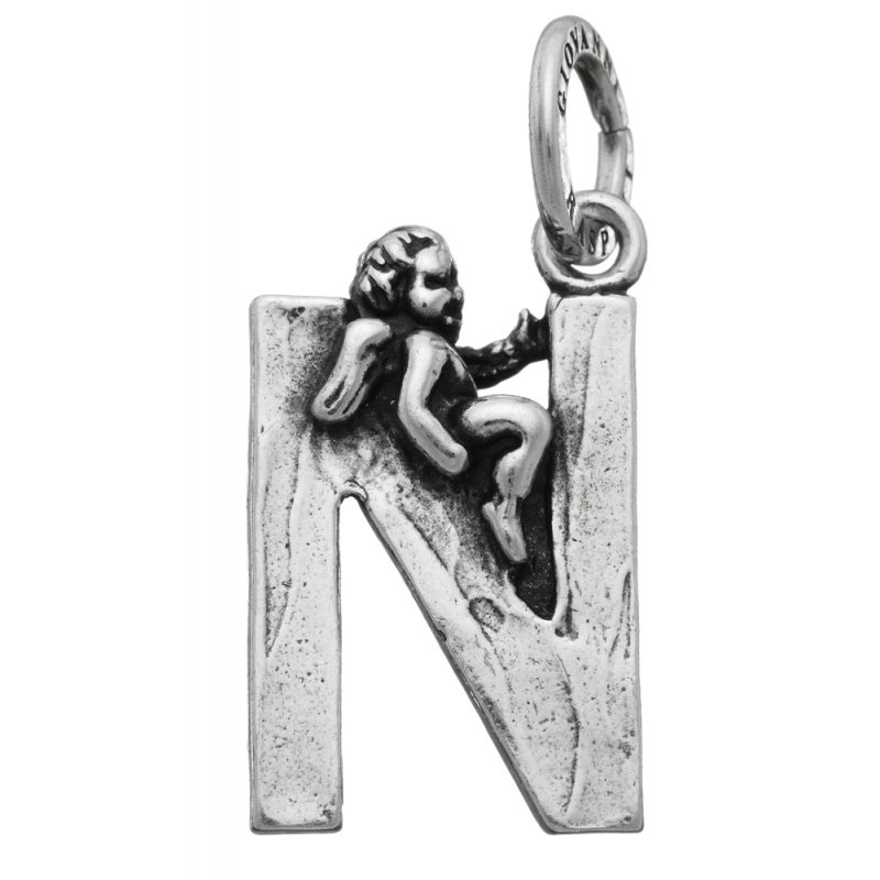 Giovanni Raspini - Charm Lettera 'N' - Argento