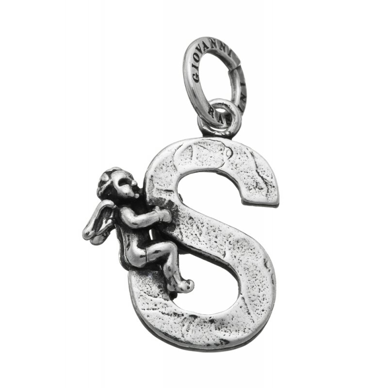 Giovanni Raspini - Charm Lettera 'S' - Argento