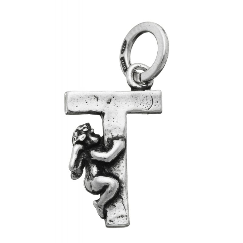Giovanni Raspini - Charm Lettera 'T' - Argento