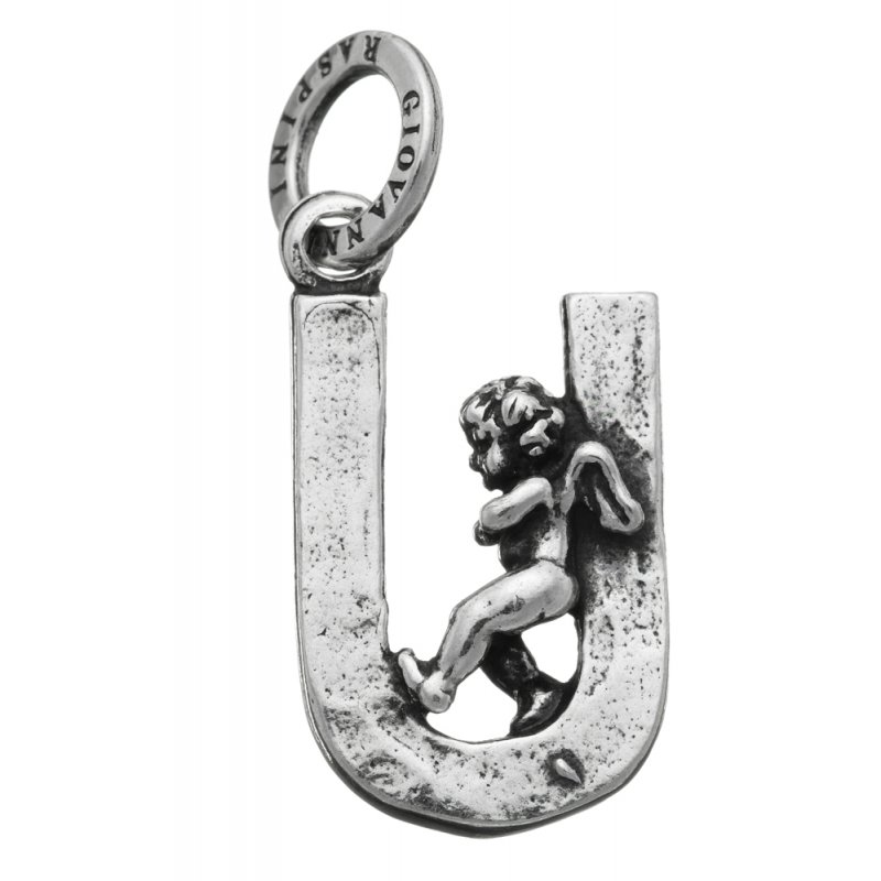 Giovanni Raspini - Charm Lettera 'U' - Argento