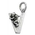 Giovanni Raspini - Charm Lettera 'V' - Argento
