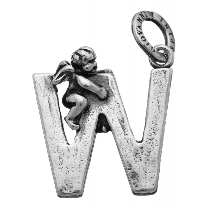 Giovanni Raspini - Charm Lettera 'W' - Argento