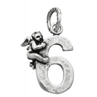 Giovanni Raspini - Charm "6" - Argento - Donna