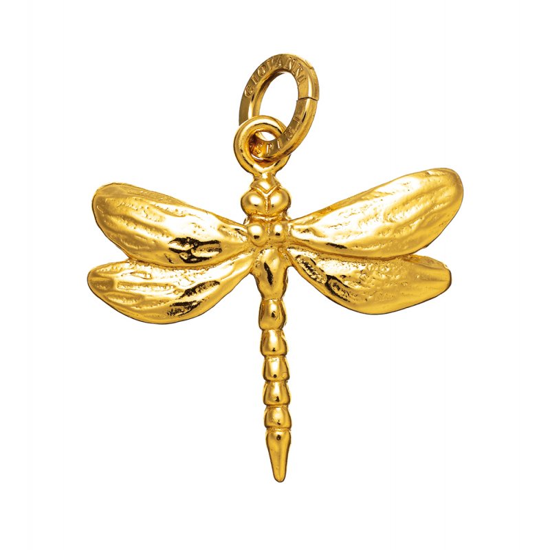 Giovanni Raspini - Charm Libellula - Argento Dorato