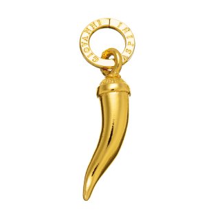 Giovanni Raspini - Charm Corno - Argento Dorato