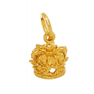 Giovanni Raspini - Charm Corona - Argento Dorato