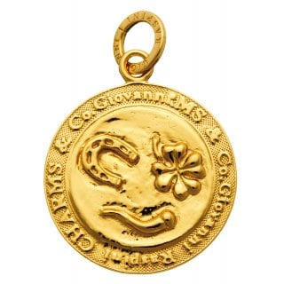 Giovanni Raspini - Charm Moneta - Argento Dorato