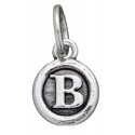 Giovanni Raspini - Charm Lettera Bottone 'B' - Argento