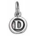 Giovanni Raspini - Charm Lettera Bottone 'D' - Argento