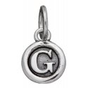 Giovanni Raspini - Charm Lettera Bottone 'G' - Argento