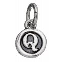 Giovanni Raspini - Charm Lettera 'Q' - Argento Donna