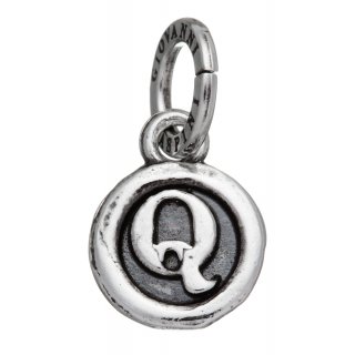 Giovanni Raspini - Charm Lettera 'Q' - Argento Donna