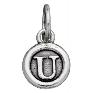 Giovanni Raspini - Charm Lettera 'U' - Argento