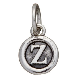 Giovanni Raspini - Charm Lettera Bottone 'Z' - Argento