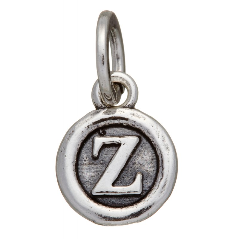 Giovanni Raspini - Charm Lettera Bottone 'Z' - Argento