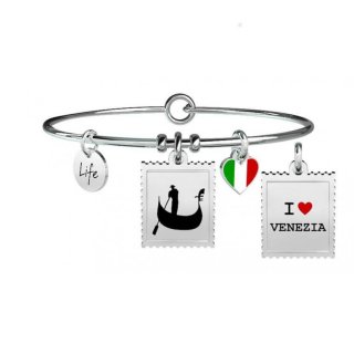 Kidult - Bracciale Italia Venezia - Acciaio - Donna
