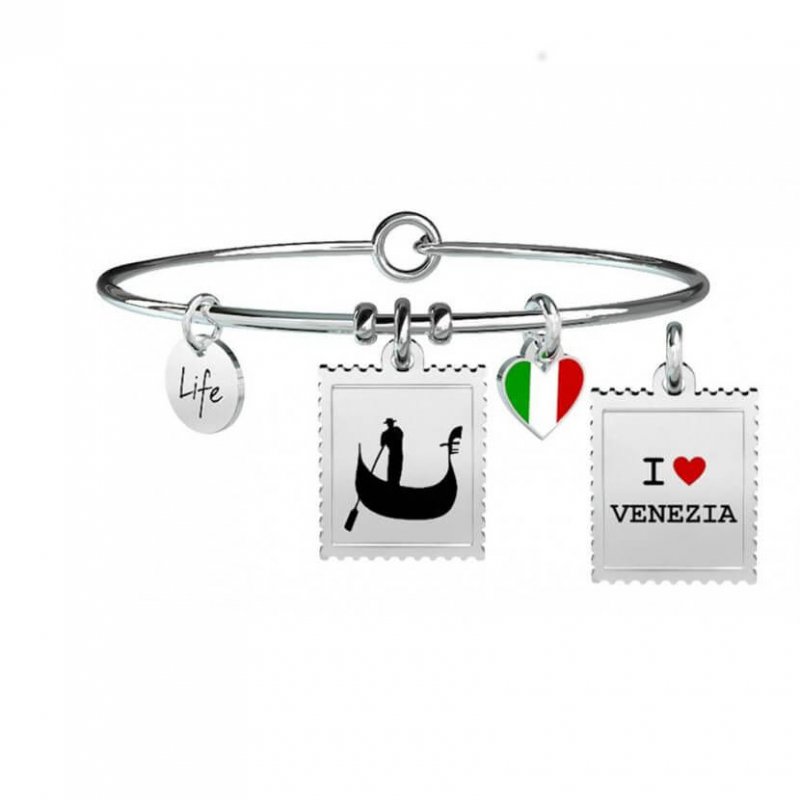 Kidult - Bracciale Italia Venezia - Acciaio - Donna