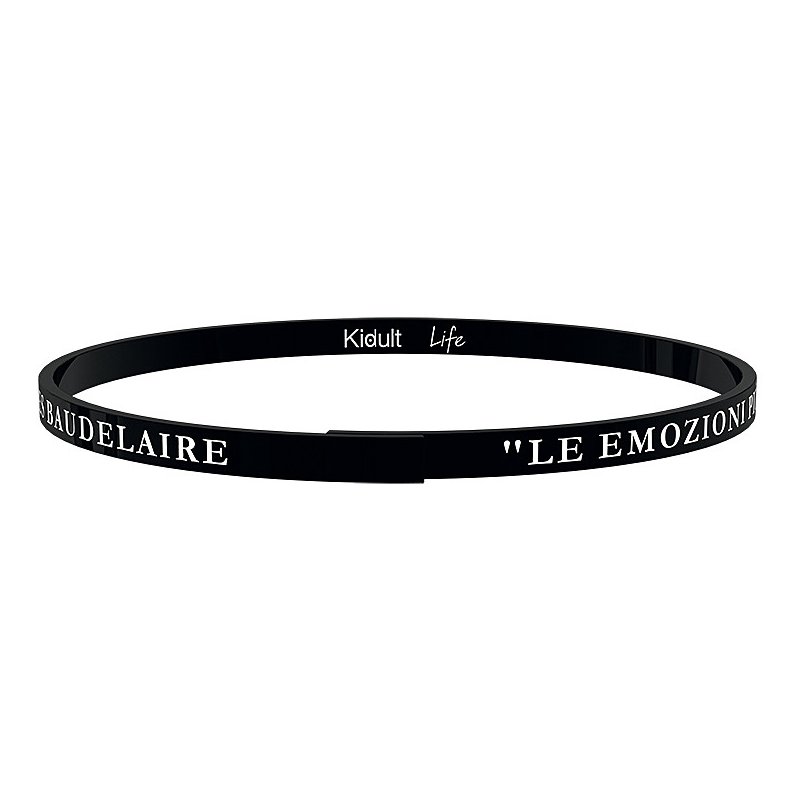 Kidult - Bracciale 'Le Emozioni Più Belle...' - Acciaio - Donna