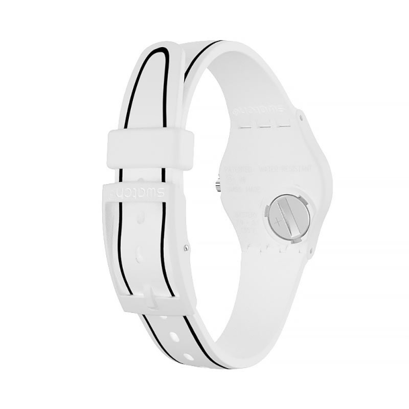 Swatch - Orologio Black Border - Donna - Plastica