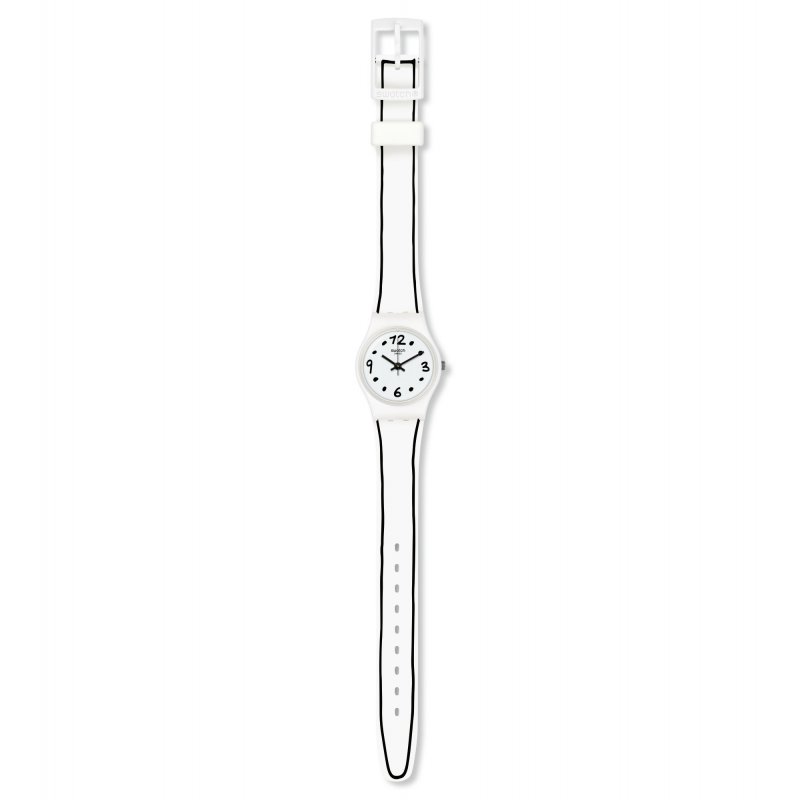 Swatch - Orologio Black Border - Donna - Plastica