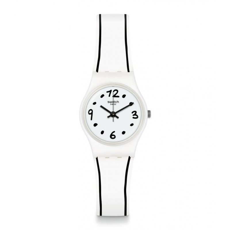Swatch - Orologio Black Border - Donna - Plastica