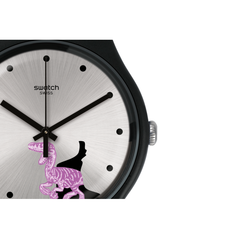 Swatch - Orologio Pinkosaure - Uomo - Silicone