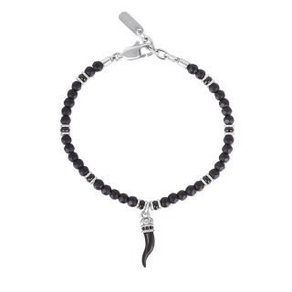Bracciale Ematite E Acciaio 316L - 232024