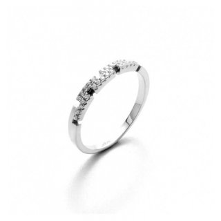 Anello in argento Zig Zag Of Zirconi
