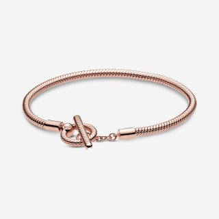 Snake Chain Pandora Rose T-Bar