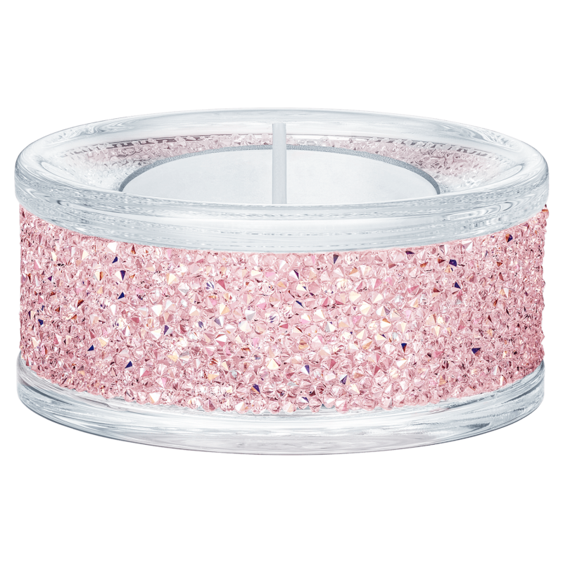 Swarovski - Portacandele Shimmer - Rosa