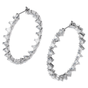 Swarovski - Orecchini Millenia - Placcatura Rodio