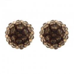 ORECCHINI QUARZO RAJOLA  - 