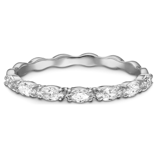 Swarovski - Anello Vittore Marquise - Cubic Zirconia - Rodio