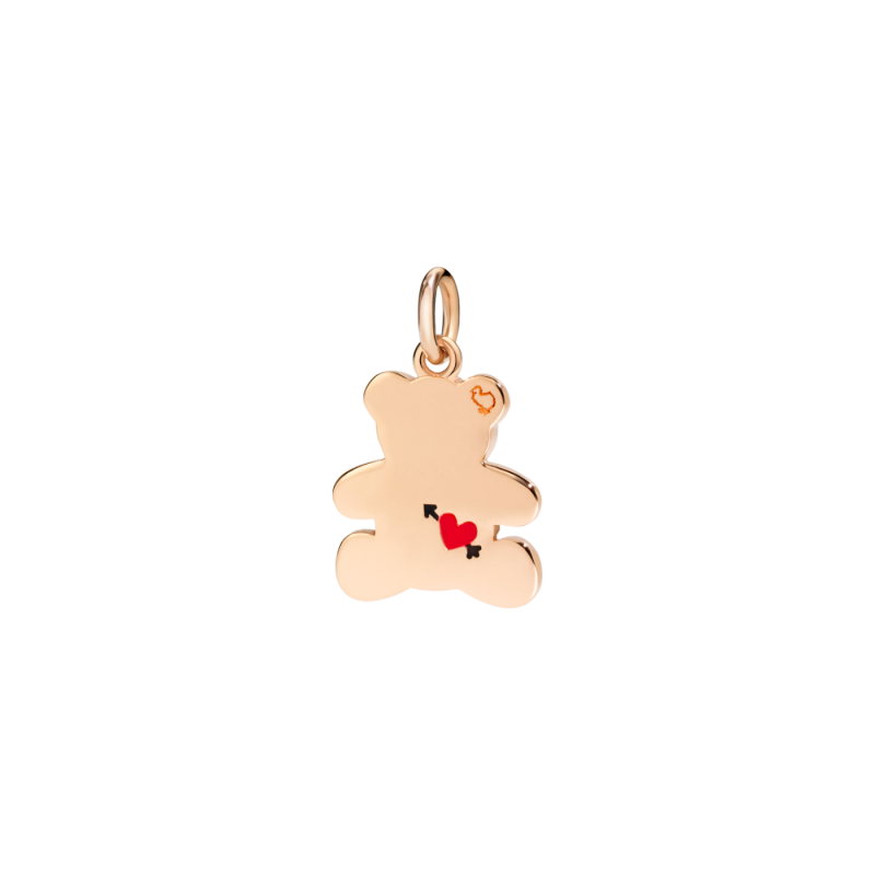 Dodo - Ciondolo Orsetto Prezioso - Oro Rosa - Diamanti