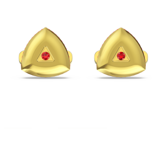Swarovski - Gemelli Theo - Rosso - Placcato Oro