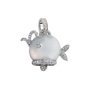 Chantecler - Ciondolo Marinelle - Oro Bianco - Diamanti