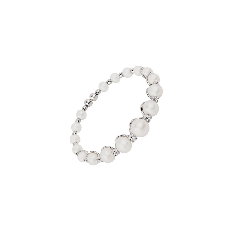 Chantecler - Bracciale Cherie - Oro Bianco - Diamanti