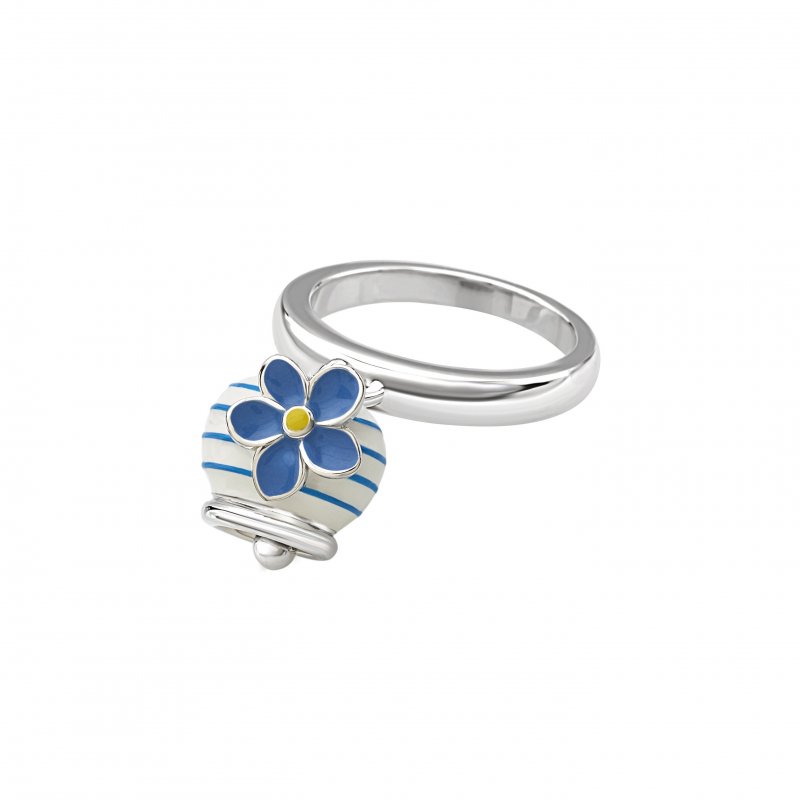 Chantecler - Anello Campanella Micro - Argento - Smalto