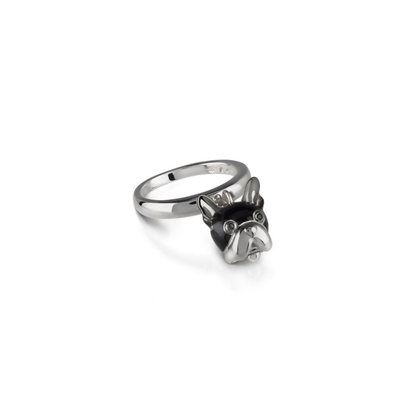 Chantecler - Anello Et Voilà - Argento E Smalto
