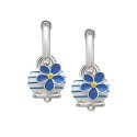 Chantecler - Orecchini Campanella Micro - Argento - Smalto